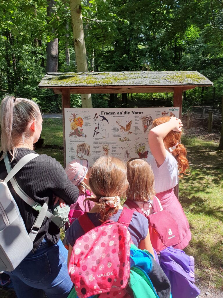 Naturerkundung im Wildtiergehege Moritzburg